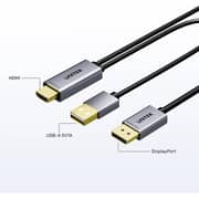 Unitek 4K HDMI To DisplayPort Cable 1.8m Space Grey - V1714AGY01