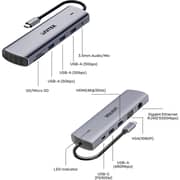 Unitek uHUB U11+ 11-in-1 USB-C Hub - D1113BGY01