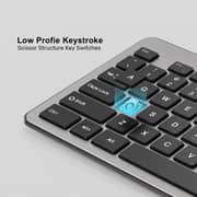 Unitek SlimDuo Wireless Keyboard And Mouse Space Grey - T054AGY01-US-AR