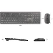 Unitek SlimDuo Wireless Keyboard And Mouse Space Grey - T054AGY01-US-AR