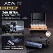 Mova Z60 Ultra Roller Complete Robot Vacuum Cleaner And Mop Black - RLZ83CE-1