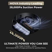 Mova Z60 Ultra Roller Complete Robot Vacuum Cleaner And Mop Black - RLZ83CE-1