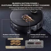 Mova Z60 Ultra Roller Complete Robot Vacuum Cleaner And Mop Black - RLZ83CE-1