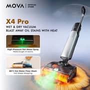 Mova X4 Pro Wet Dry Vacuum Cleaner Grey/Black - HMH17A
