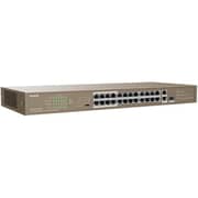 Tenda 24 Port Rackmount PoE Switch - TEF1126P-24-250W
