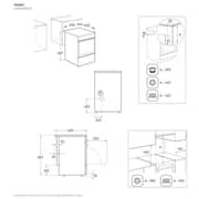 Electrolux 500 Series 4 Hobs Electric Cooker 73L Stainless Steel - LKR64000CX
