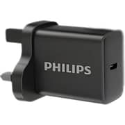 Philips GaN Wall Charger with USB-C Cable 1m Black - DLP5313NB/05