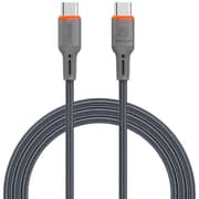 Wiwu FlameGuard USB-C to USB-C Cable 1.2m Grey - WI-C098CCGRY