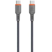 Wiwu FlameGuard USB-C to USB-C Cable 1.2m Grey - WI-C098CCGRY