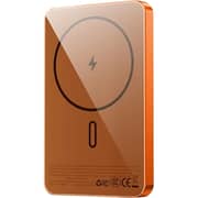 Wiwu P15 Ultra Thin Magnetic Power Bank 5000mAh Orange