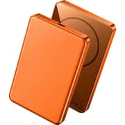 Wiwu P15 Ultra Thin Magnetic Power Bank 5000mAh Orange
