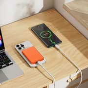 Wiwu P15 Ultra Thin Magnetic Power Bank 5000mAh Orange