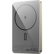 Wiwu P15 Ultra Thin Magnetic Power Bank 5000mAh Silver