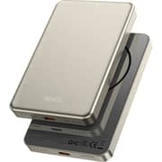 Wiwu P15 Ultra Thin Magnetic Power Bank 5000mAh Silver