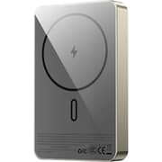 Wiwu P15-1 Ultra Thin Magnetic Power Bank 10000mAh Titanium Gold