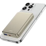 Wiwu P15-1 Ultra Thin Magnetic Power Bank 10000mAh Titanium Gold