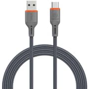 Wiwu FlameGuard USB-A to USB-C Cable 1.2m Grey - Wi-C096