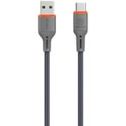 Wiwu FlameGuard USB-A to USB-C Cable 1.2m Grey - Wi-C096