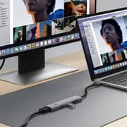 موزع USB-C (8 بـ 1) من Wiwu موديل WI-HB001GRY