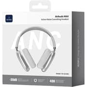 Wiwu Airbuds Max Wireless On Ear Headphones Silver
