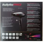 BaByliss Pro Black Star Ionic Hair Dryer 2200 Watts - BAB6250IE