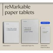 ReMarkable Paper Pro Move Tablet - WiFi 64GB 2GB RAM 7.3inch Basalt with Marker Plus and Mosaic Weave Book Folio - RM91A-1001NW