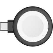 Belkin BoostCharge Portable USB-C Apple Watch Charger Black