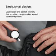 Belkin BoostCharge Portable USB-C Apple Watch Charger Black