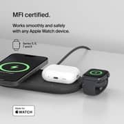 Belkin BoostCharge Portable USB-C Apple Watch Charger Black