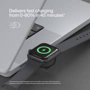 Belkin BoostCharge Portable USB-C Apple Watch Charger Black