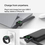Belkin BoostCharge Portable USB-C Apple Watch Charger Black