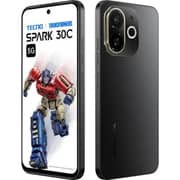 Tecno Spark 30C 5G 64GB 4GB RAM Midnight Shadows Dual Sim Smartphone