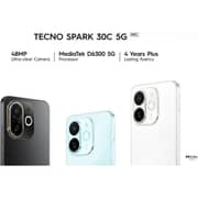 Tecno Spark 30C 5G 64GB 4GB RAM Midnight Shadows Dual Sim Smartphone