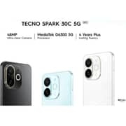 Tecno Spark 30C 5G 64GB 4GB RAM Aurora Cloud Dual Sim Smartphone