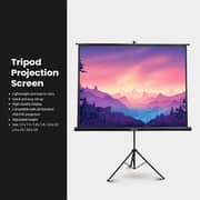 NCTS T Series Tripod Projector Screen 2.0 x 2.0m Matte White - T200