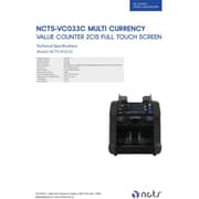 NCTS Touchscreen Money Counter Machine - VC033C