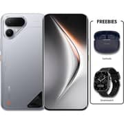 Tecno Pova Curve 2 5G 256GB 12GB RAM Melting Silver Dual Sim Smartphone + Bud 4 Air + Watch 3
