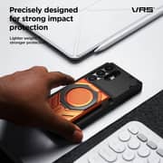 VRS DESIGN Damda Glide Hybrid Case Fiesta Orange Samsung Galaxy S26 Ultra - 8800337150490