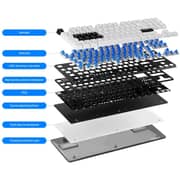 Pulsar PCMK 2 TKL Hall Effect Gaming Keyboard White - PCMK2HE8O1W