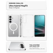 Spigen Ultra Hybrid MagFit Case Clear/White Samsung Galaxy S26 - ACS10969