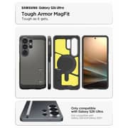 Spigen Tough Armor Mag Fit Case Gunmetal Samsung Galaxy S26 Ultra - ACS11034
