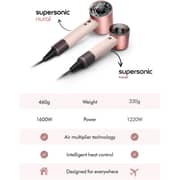 Dyson Supersonic™ Travel hair dryer in (Ceramic Pink/Rose Gold) | HD19