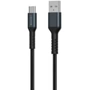 Grabit Durable USB-A to USB-C Cable 1.2m Black - GCBL-20
