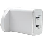 Grabit Dual Port Wall Charger White - GTC-200C