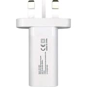 Grabit Dual Port Wall Charger White - GTC-200C