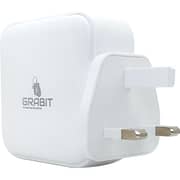 Grabit 1 Pc GTC-400 GaN Travel Charger White
