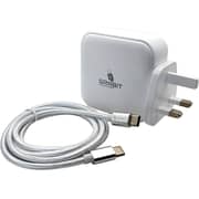 Grabit 1 Pc GTC-400 GaN Travel Charger White