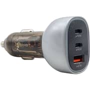Grabit 68W Car Charger Black - GCC-200