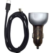 Grabit 68W Car Charger Black - GCC-200