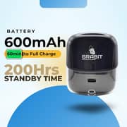 Grabit Gtunes-Groove Wireless Earbuds Black